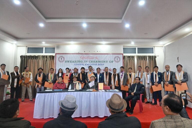 Oath of Office and Handing Over Ceremony of the Newly Elected Central Executive Body of Tanii Supuñ Dukuñ (TSD) Arex Council of Apatani