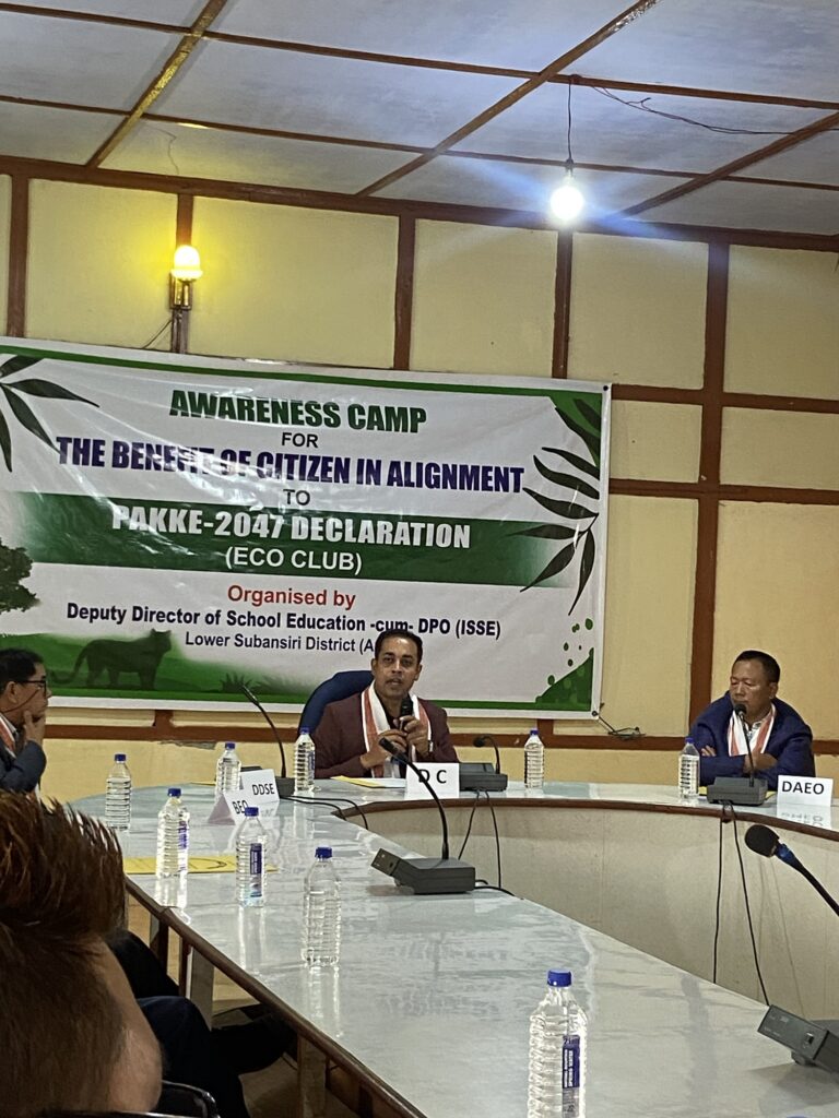 Lower Subansiri Eco Camp Promotes Environmental Action and Literary Engagement