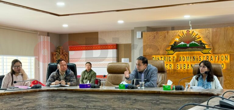 Deputy Commissioner of Lower&nbsp;Subansiri&nbsp;District convenes&nbsp;a Monsoon Preparedness Meeting