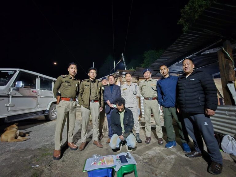 Drug Peddler Arrested with Suspected Heroin in Ziro
