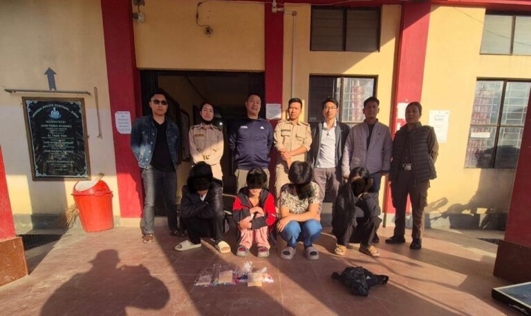 Four Drug Peddlers Arrested in Ziro; Over 50 Grams of Suspected Heroin Seized