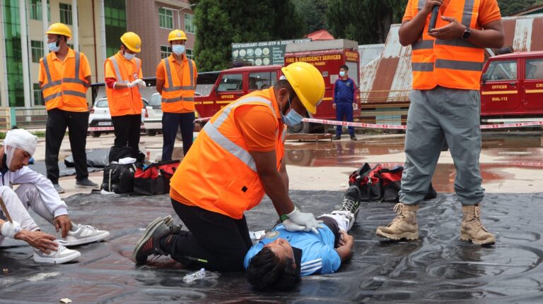 SDRF Conducts Earthquake Preparedness Mock Drill at Mini Secretariat, Ziro
