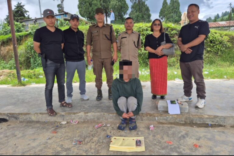 Repeat Offender Caught with Suspected Heroin at Government School Premises