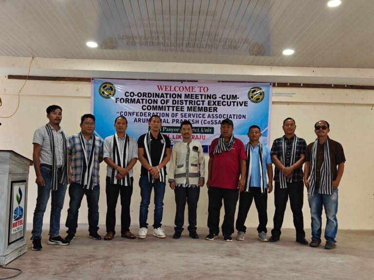 Coordination Meeting and Formation of CoSSAP District Executive Committee Conducted at Yachuli