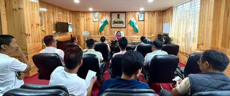 DC Oli Perme Reviews Preparations for Cabinet Aapke Dwar and Mega Seva Aapke Dwar at Ziro
