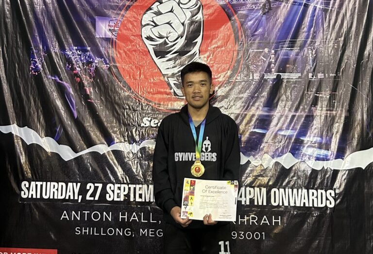 Narang Napa Strikes Gold Again at Northeast MMA Fight in Shillong