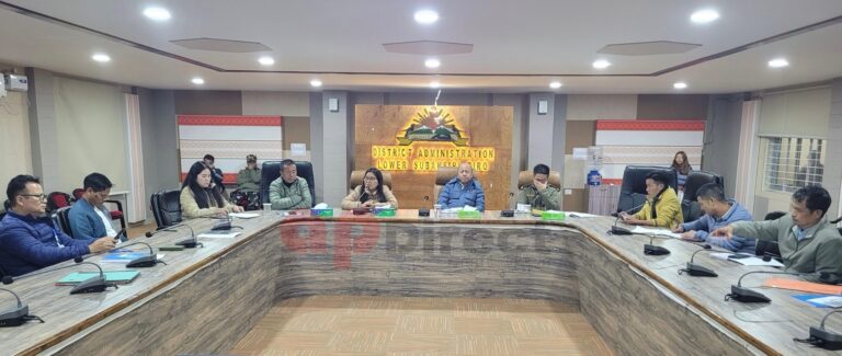 Observer Chairs Coordination Meet to Ensure Smooth Panchayat Election in Ziro